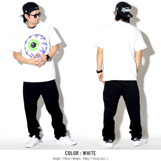 MISHKA ミシカ 半袖Tシャツ PURPLE CONGESTION TEE MSS190032
