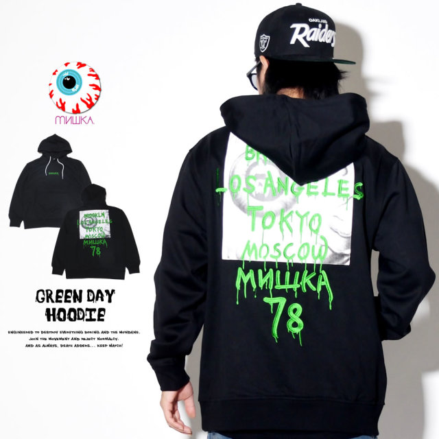 MISHKA ミシカ プルオーバーパーカー MSS190409