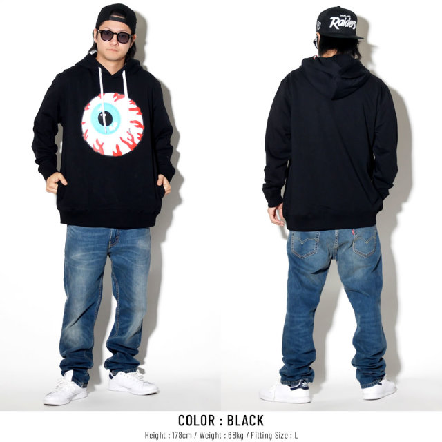 MISHKA ミシカ プルオーバーパーカー KEEP WATCH TOKEN HOODIE 2 MSS190412