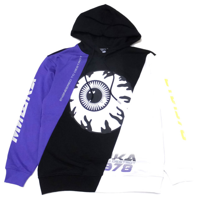 MISHKA ミシカ プルオーバーパーカー KEEP WATCH PURPLE HAZE HOODIE MSS190436