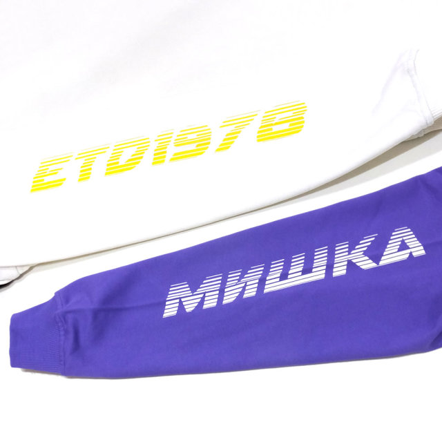 MISHKA ミシカ プルオーバーパーカー KEEP WATCH PURPLE HAZE HOODIE MSS190436
