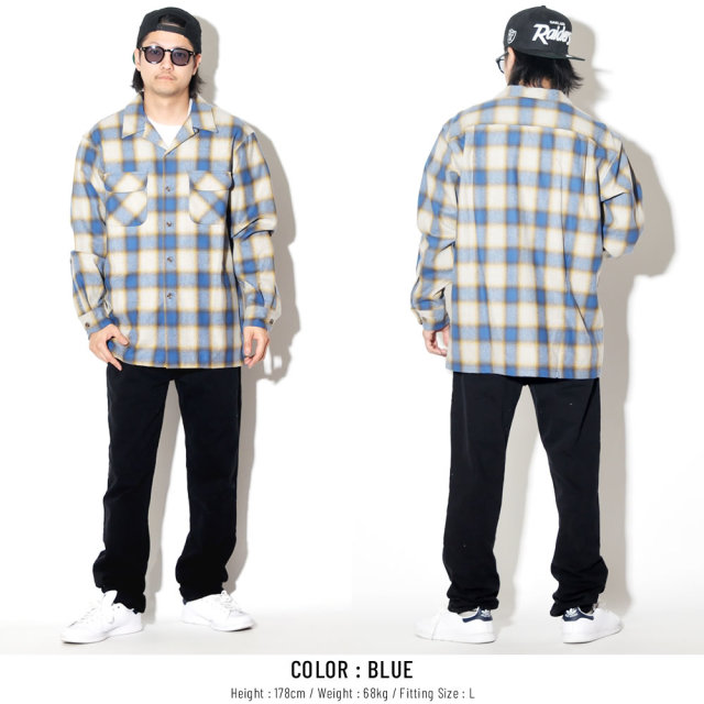 PENDLETON ペンドルトン 長袖ボードシャツ チェック柄 LONG SLEEVE BOARD SHIRT AA022