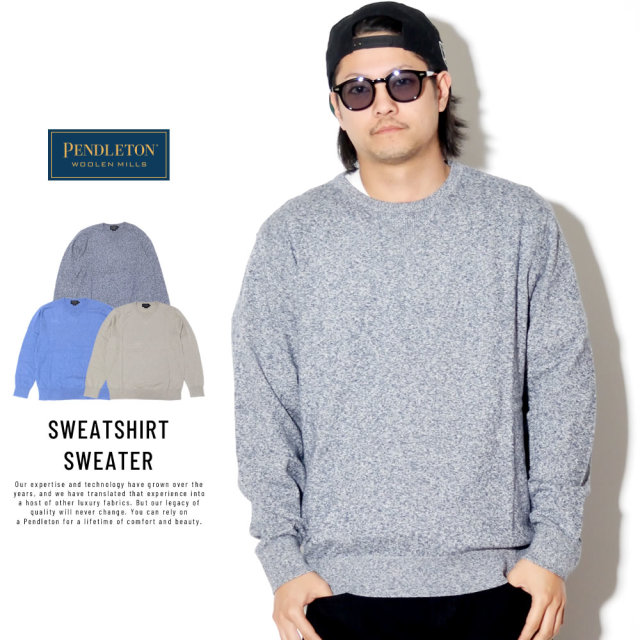 PENDLETON ペンドルトン セーター トレーナー風 SWEATSHIRT SWEATER AF756