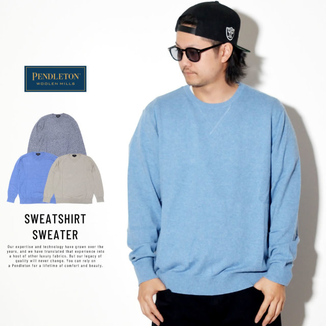 PENDLETON ペンドルトン セーター トレーナー風 SWEATSHIRT SWEATER AF756