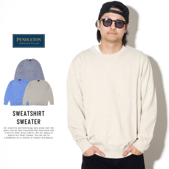 PENDLETON ペンドルトン セーター トレーナー風 SWEATSHIRT SWEATER AF756