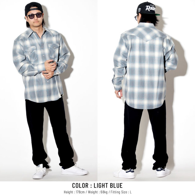 PENDLETON ペンドルトン 長袖ネルシャツ チェック柄 CANYON SHIRT DA085