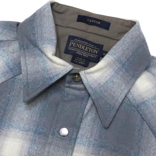 PENDLETON ペンドルトン 長袖ネルシャツ チェック柄 CANYON SHIRT DA085