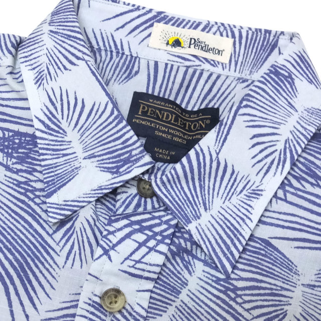 PENDLETON ペンドルトン 半袖アロハシャツ ヤシの木 ALOHA SHIRT RA252
