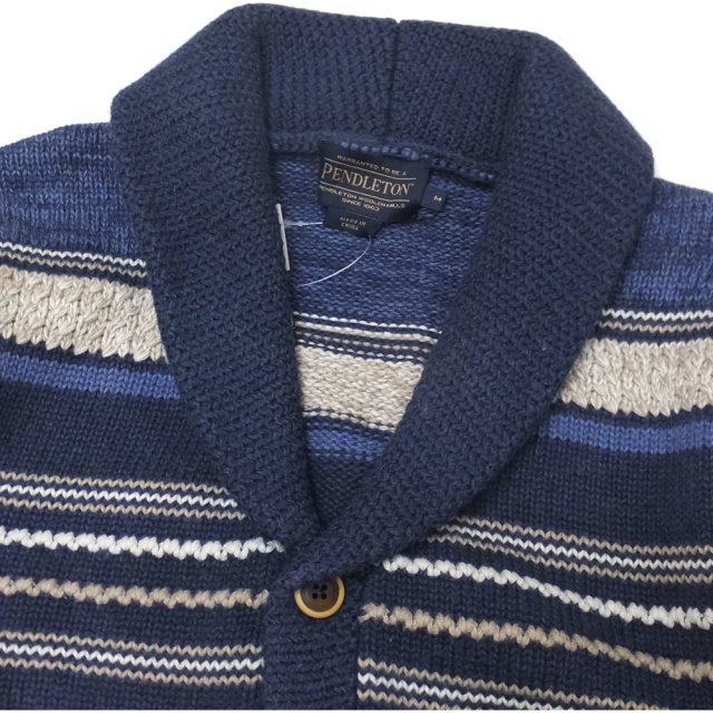 PENDLETON ペンドルトン ショールカーディガン ボーダー トーマスケイ STRIPE SHAWL SWEATER RF245