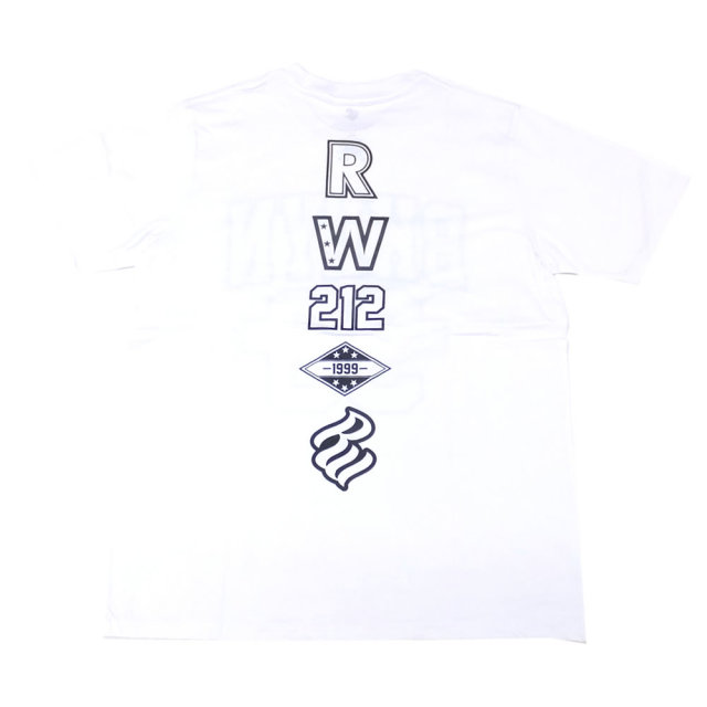 ROCA WEAR ロカウェア 半袖Tシャツ BKLYN 99 ロゴ バックプリント BKLYN NUMBERING TEE RW183T08S