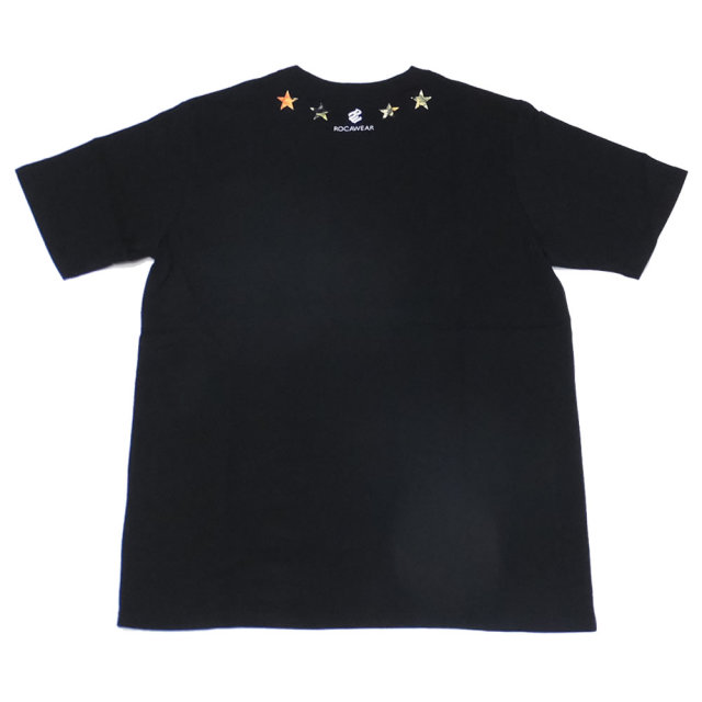 ROCA WEAR ロカウェア 半袖Tシャツ ボタニカル 植物柄 フレイムロゴ TROPICAL FRAME TEE RW172T12S