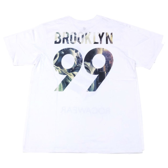 ROCA WEAR ロカウェア 半袖Tシャツ 自由の女神 フレイムロゴ 99 BROOKLYN LOGO IN LIVERTY TEE RW183T01S
