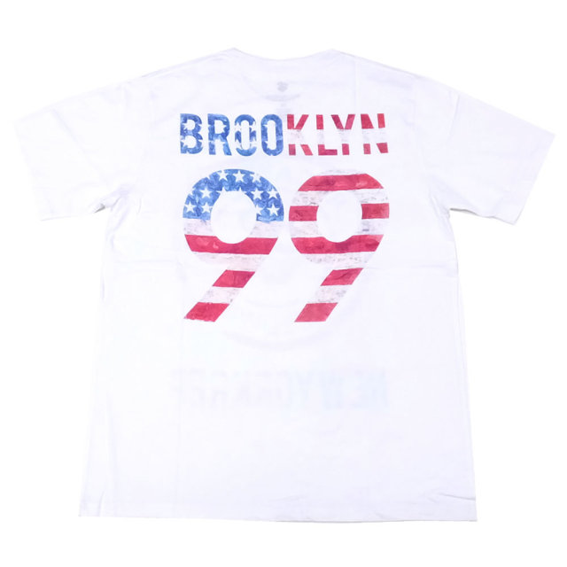 ROCA WEAR ロカウェア 半袖Tシャツ 星条旗 USフラッグ BROOKLYN 99 LOGO IN FLAG TEE RW183T02S