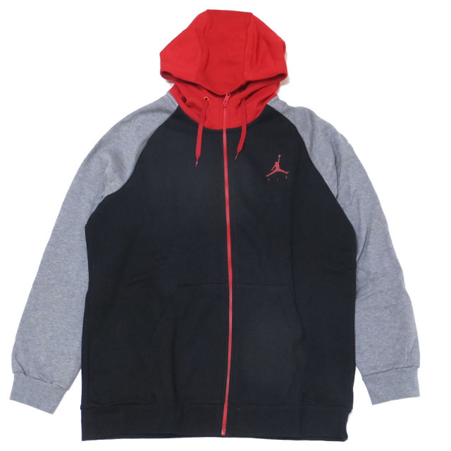 NIKE JORDAN ナイキ ジョーダン ジップパーカー 切替 JUMPMAN FLEECE FZ SOFT WARMTH ICONIC DESIGN 939998