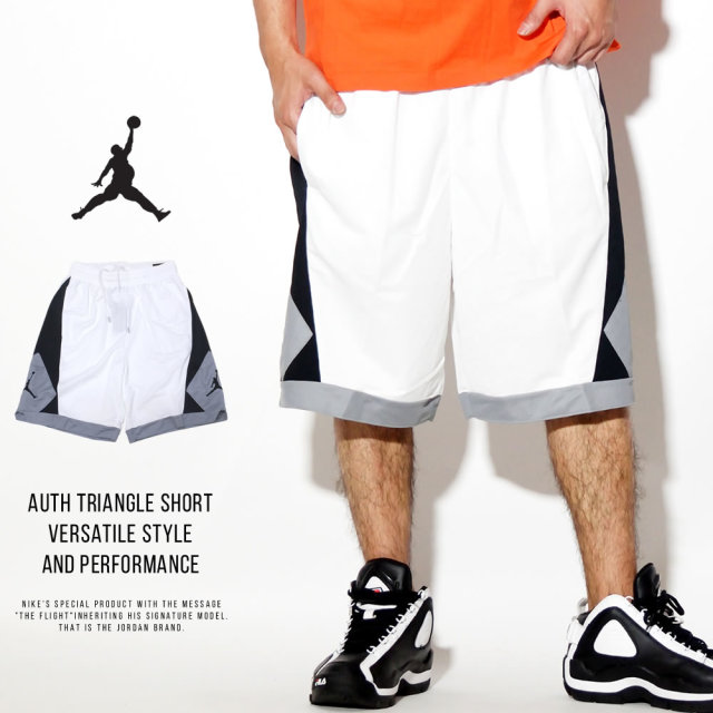 NIKE JORDAN ナイキ ジョーダン ジャージハーフパンツ バスパン ショートパンツ 短パン AUTH TRIANGLE SHORT VERSATILE STYLE AND PERFORMANCE AJ1114
