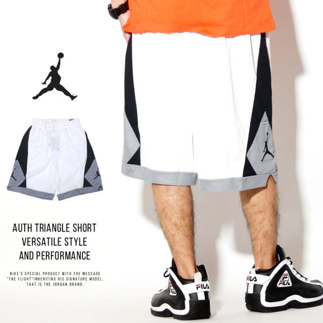 NIKE JORDAN ナイキ ジョーダン ジャージハーフパンツ バスパン ショートパンツ 短パン AUTH TRIANGLE SHORT VERSATILE STYLE AND PERFORMANCE AJ1114