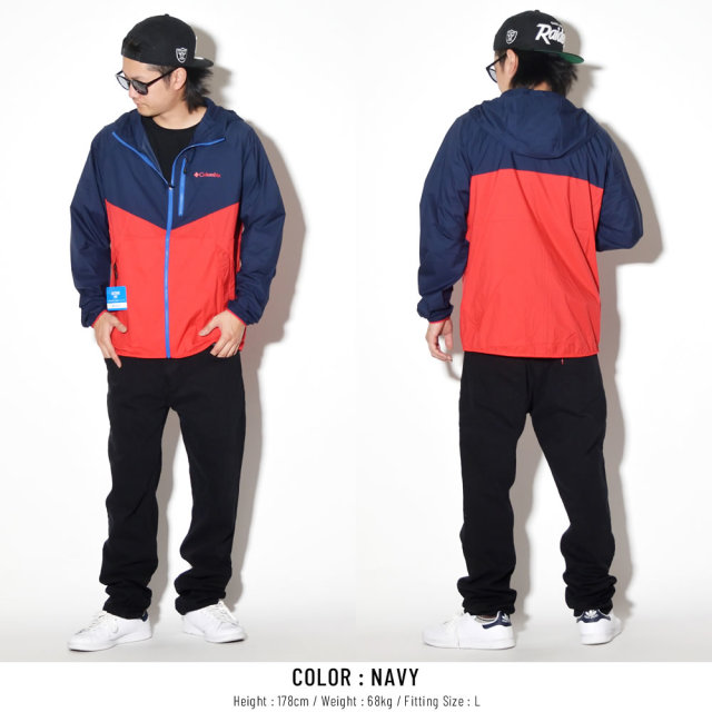 COLUMBIA コロンビア ウィンドブレーカー SQUARE HIKE JACKET PM3729