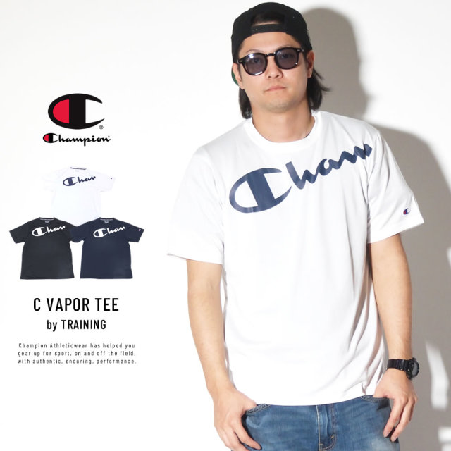 CHAMPION チャンピオン 半袖Tシャツ TRAINING C VAPOR TEE C3-PS321