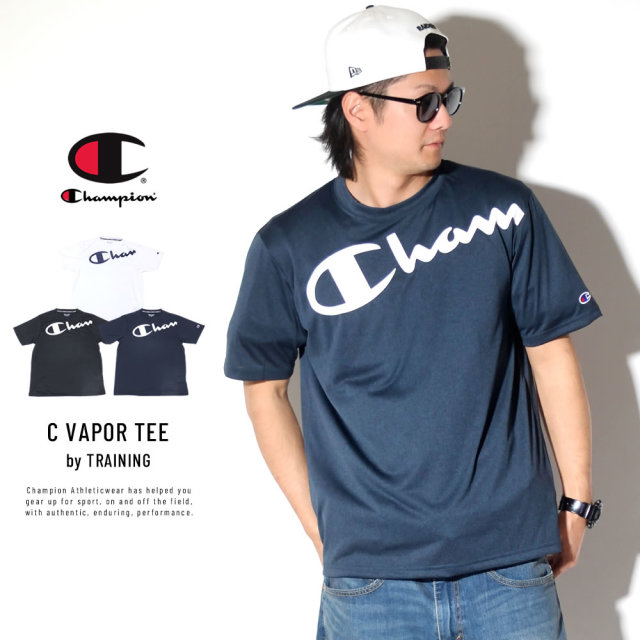 CHAMPION チャンピオン 半袖Tシャツ TRAINING C VAPOR TEE C3-PS321