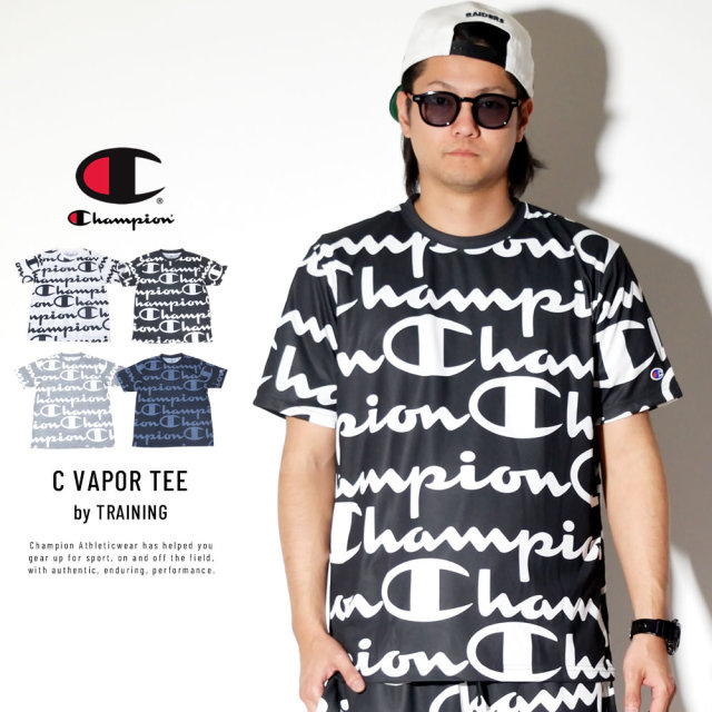 CHAMPION チャンピオン 半袖Tシャツ TRAINING C VAPOR TEE C3-PS322
