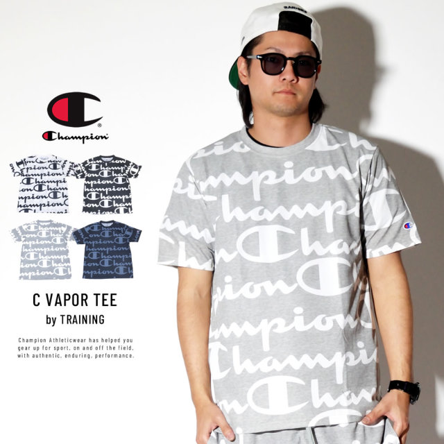 CHAMPION チャンピオン 半袖Tシャツ TRAINING C VAPOR TEE C3-PS322