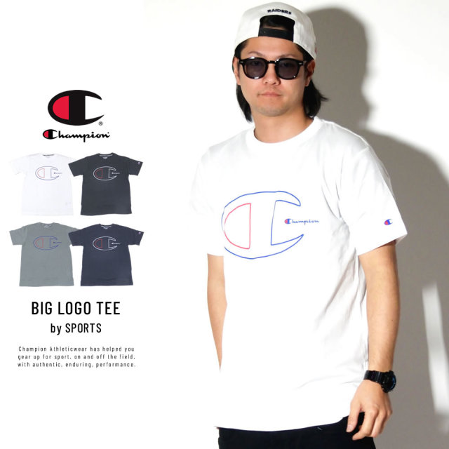 CHAMPION チャンピオン 半袖Tシャツ ビッグC TRAINING T-SHIRT C3-PS325