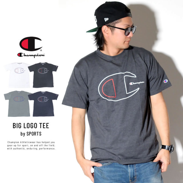 CHAMPION チャンピオン 半袖Tシャツ ビッグC TRAINING T-SHIRT C3-PS325