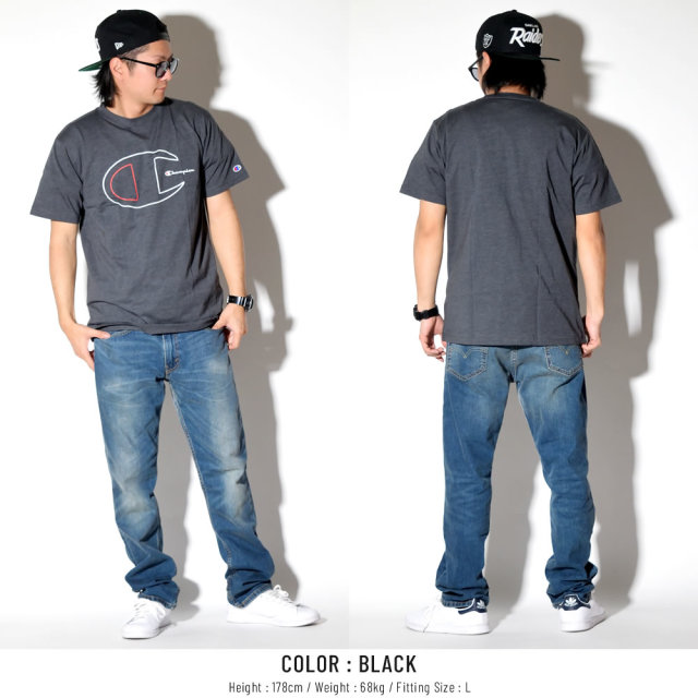 CHAMPION チャンピオン 半袖Tシャツ ビッグC TRAINING T-SHIRT C3-PS325