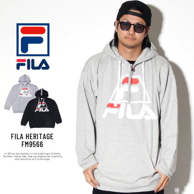 FILA フィラ ハーフジップパーカー FM9566