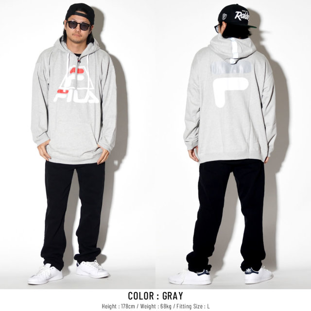 FILA フィラ ハーフジップパーカー FM9566