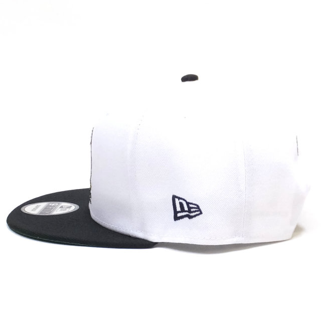 NEW ERA ニューエラ フラットバイザーキャップ 9FIFTY PEANUTS スヌーピー オン ボール ホワイト 11914500