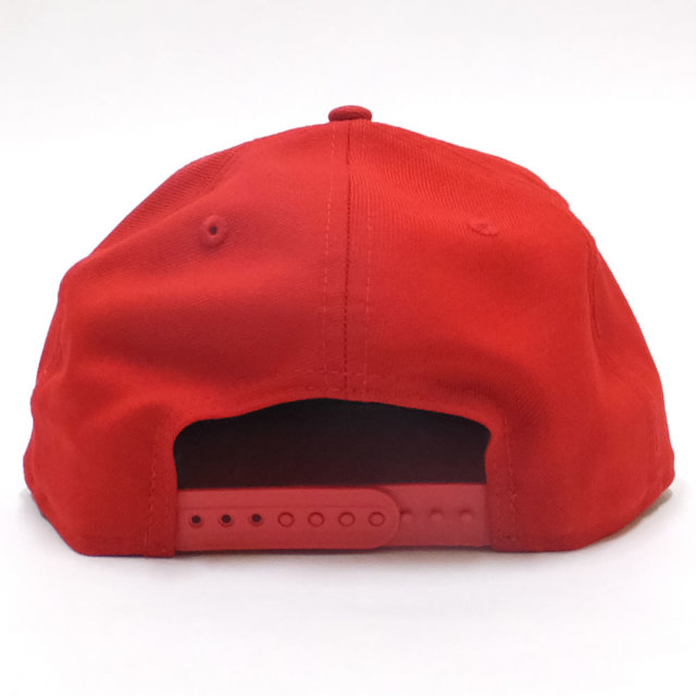 NEW ERA ニューエラ フラットバイザーキャップ 9FIFTY ベーシック スカーレット ホワイトフラッグ 11914507