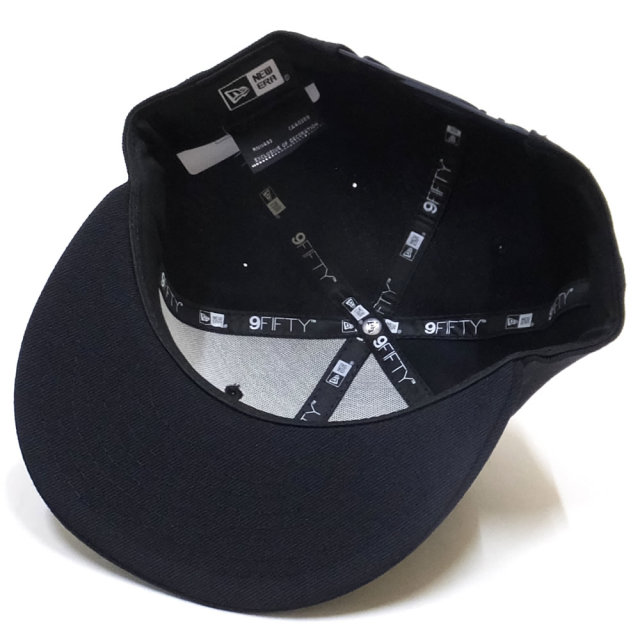 NEW ERA ニューエラ フラットバイザーキャップ 9FIFTY ベーシック ネイビー ホワイトフラッグ 11914509