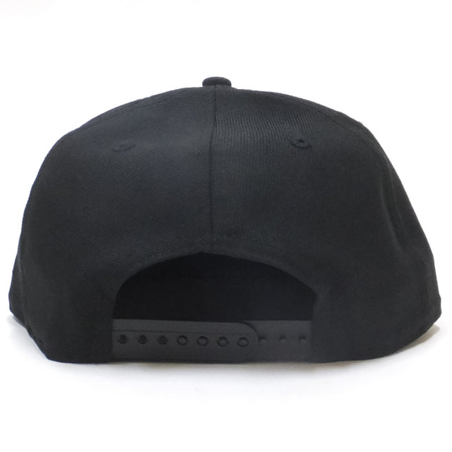 NEW ERA ニューエラ フラットバイザーキャップ 9FIFTY ベーシック ブラック ホワイトフラッグ 11914512