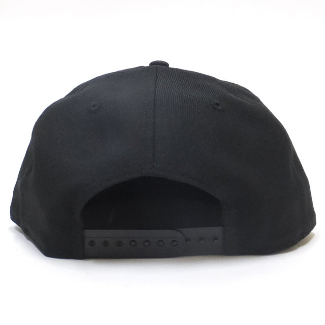 NEW ERA ニューエラ フラットバイザーキャップ 9FIFTY ベーシック ブラック ゴールドフラッグ 11914513