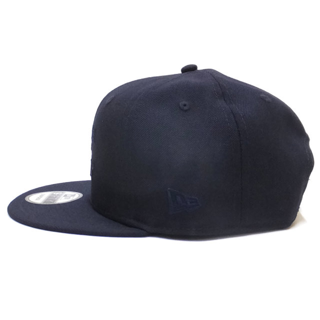 NEW ERA ニューエラ フラットバイザーキャップ 9FIFTY Thrasher スラッシャー SKATE AND DESTROY ネイビー × ネイビー 11914523
