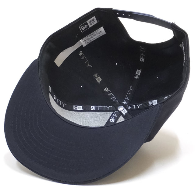 NEW ERA ニューエラ フラットバイザーキャップ 9FIFTY Thrasher スラッシャー SKATE AND DESTROY ネイビー × ネイビー 11914523