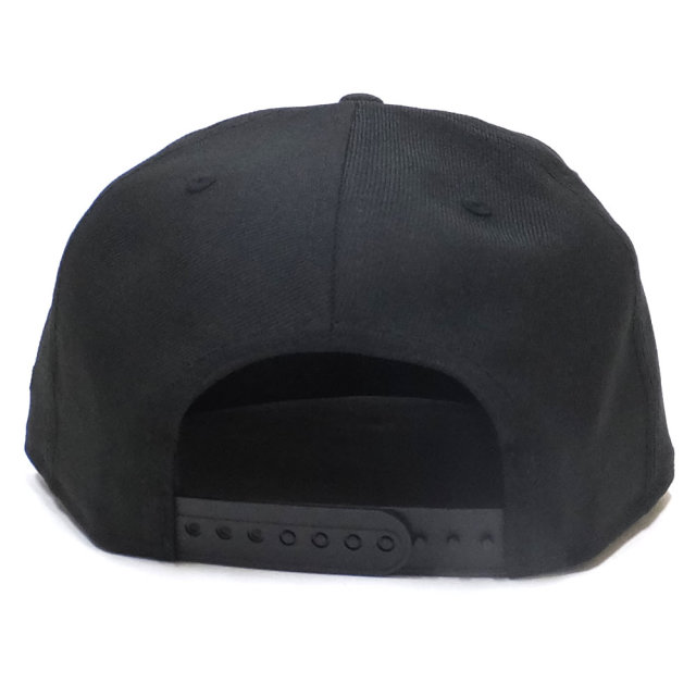 NEW ERA ニューエラ フラットバイザーキャップ 9FIFTY Thrasher スラッシャー SKATE AND DESTROY ブラック × ブラック 11914525