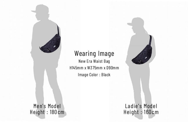 NEW ERA ニューエラ ウェストバッグ ヘザーグレー 11901463