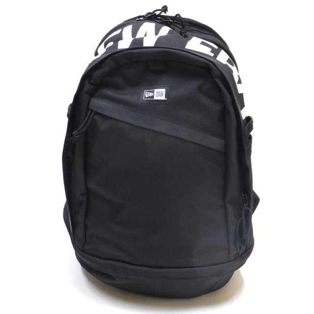 NEW ERA ニューエラ バックパック スポーツパック プリントロゴ ブラック × ホワイト 11901480