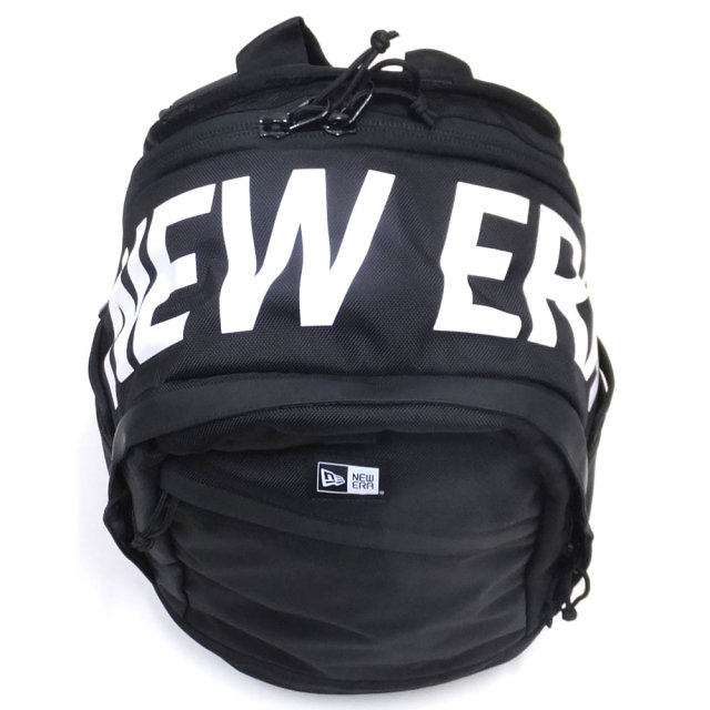 NEW ERA ニューエラ バックパック スポーツパック プリントロゴ ブラック × ホワイト 11901480