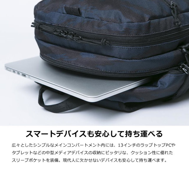 NEW ERA ニューエラ バックパック スマートパック プリントロゴ タイガーストライプカモネイビー × ネイビー 11901486