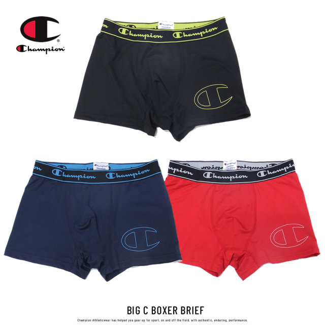 CHAMPION チャンピオン ボクサーパンツ ビッグCプリント BIG C BOXER BRIEF CM6-P201