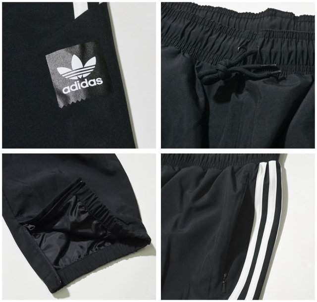adidas アディダス ナイロン ジョガーパンツ メンズ 大きいサイズ ストリート スケーター ファッション 通販 BR4009 ADDT007