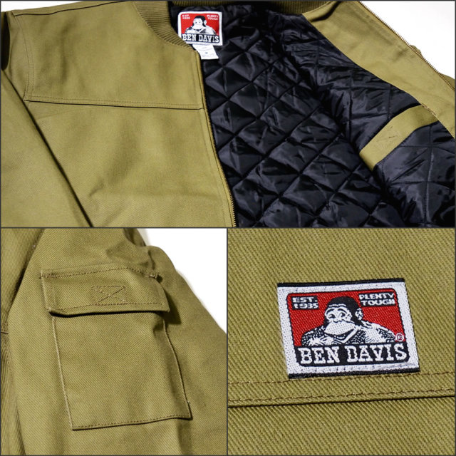BEN DAVIS ベンデイビス MA-1 メンズ 大きいサイズ ボンバージャケット 服 通販 BEJT001