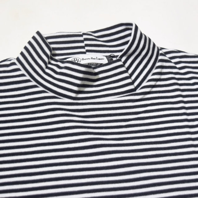 BROWN BAG LIQUOR ブラウンバッグリカー ロンT タートルネック ハイネック 長袖Tシャツ メンズ ボーダー柄 BBL-CUT1813 服 通販 BNTT019
