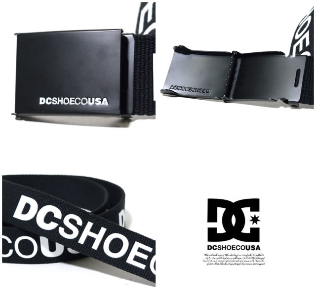 DC SHOES ディーシーシューズ ガチャベルト メンズ レディース ロゴ スケボー スケーター ファッション 5430E827 小物 通販 DCAT042
