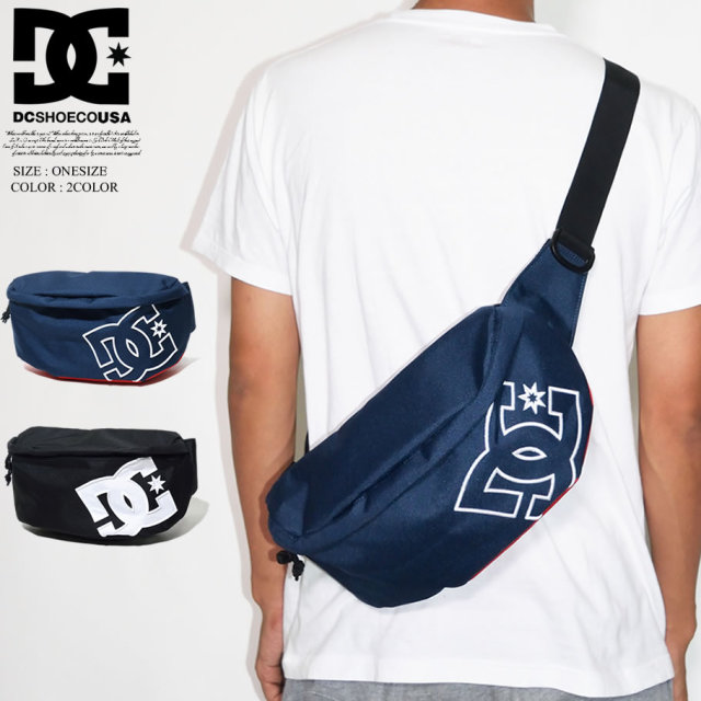 DC SHOES ディーシーシューズ ウェストポーチ メンズ レディース ロゴ スケボー スケーター ファッション 5430E812 鞄 通販 DCBT077