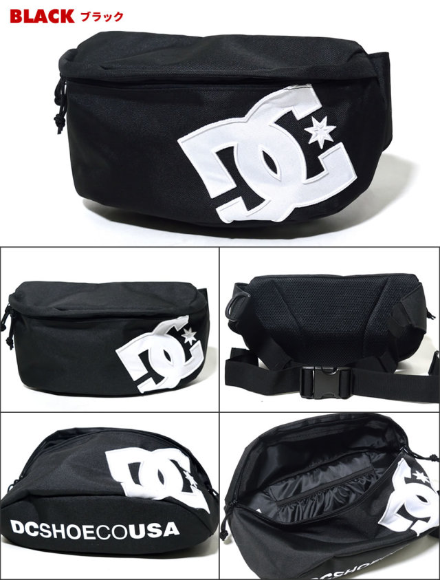 DC SHOES ディーシーシューズ ウェストポーチ メンズ レディース ロゴ スケボー スケーター ファッション 5430E812 鞄 通販 DCBT077