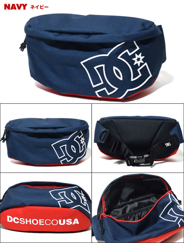 DC SHOES ディーシーシューズ ウェストポーチ メンズ レディース ロゴ スケボー スケーター ファッション 5430E812 鞄 通販 DCBT077